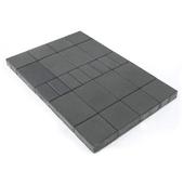Тротуарная плитка Мозаика Серый, 60 мм