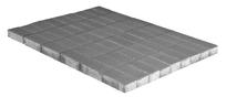 Тротуарная плитка Прямоугольник, Серый, 200*100*80 мм