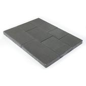 Тротуарная плитка Триада, Серый, 60 мм